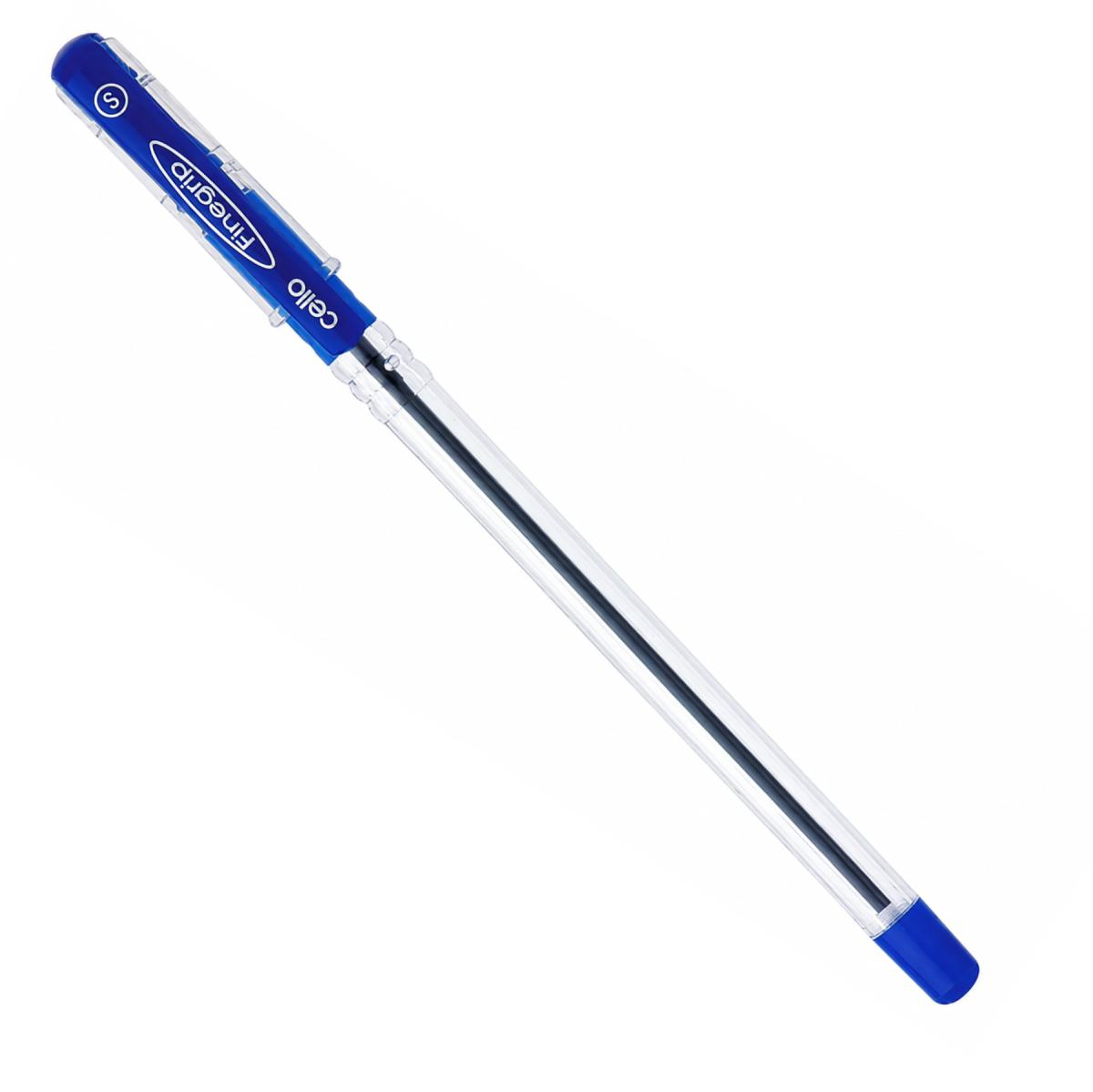 Ручка шариковая 0,7 мм Cello Finegrip, синяя