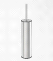 DAYCO ЩЕТКА ДЛЯ УНИТАЗА МЕТАЛЛИЧЕСКАЯ ХРОМ. Размеры (см) - 8,5x37
