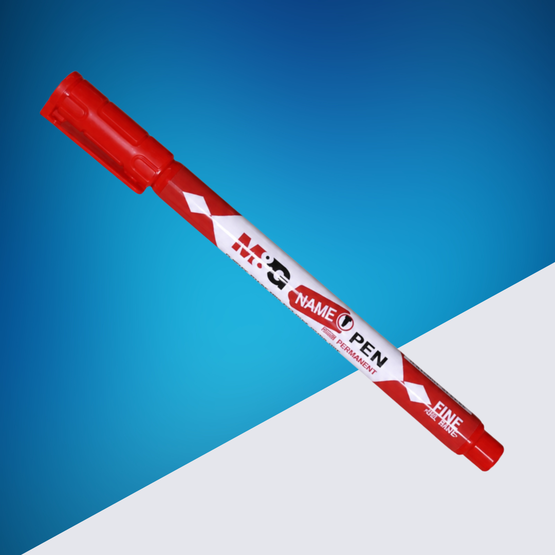 Маркер перманентный мини M&G Name Pen, красный