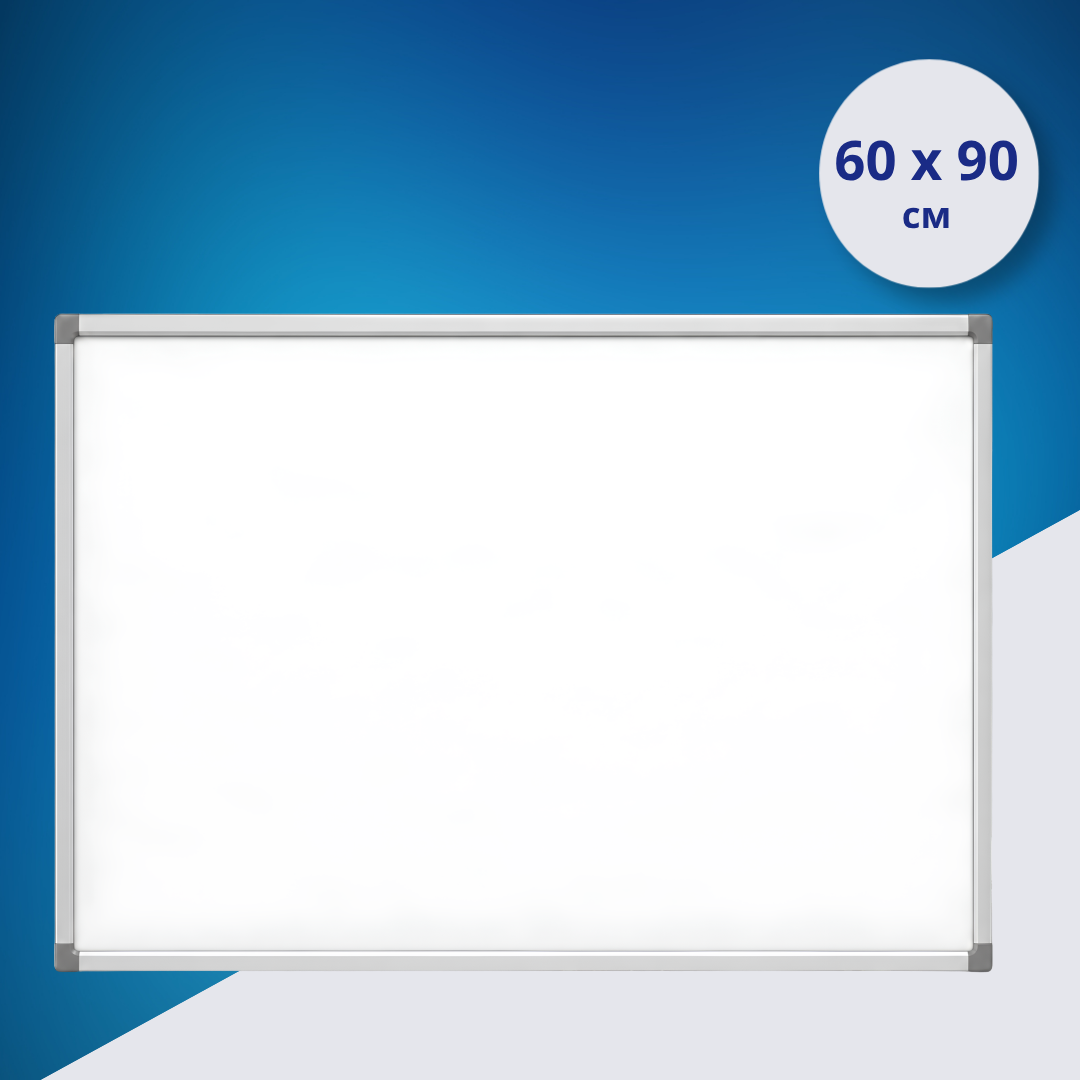 Доска маркерная 60×90 см M&G MG Standard, белая, стальная